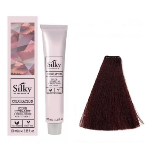 Silky hajfesték 5.6 világosbarna vörös 100ml