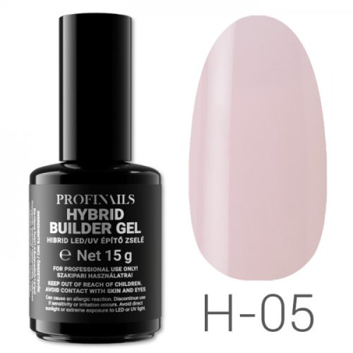 Profinails Hibrid LED/UV építő zselé 15 g H-05 