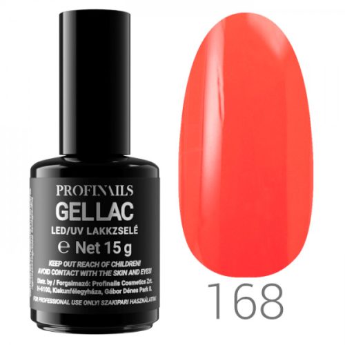 Profinails LED/UV lakkzselé 15 g No. 168 