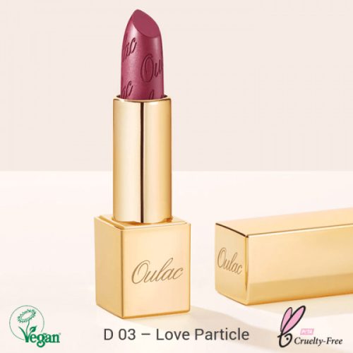 Oulac Metallic Shine Lipstick ajakrúzs 4.3g No. D-03 Love Particle