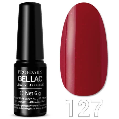 Profinails Gel Lac LED/UV lakkzselé 6 g No. 127