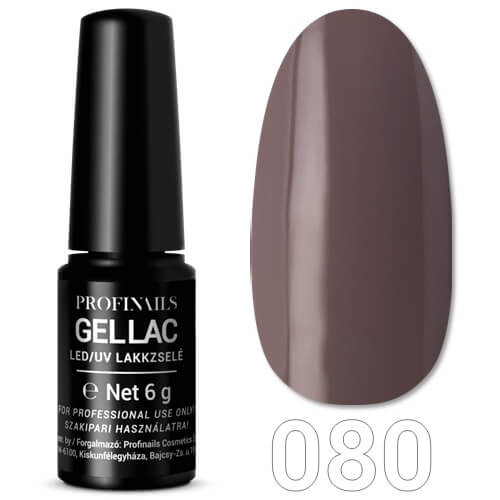 Profinails Gel Lac LED/UV lakkzselé 6 g No. 080