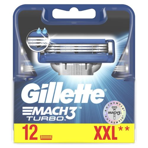 Gilette Mach3 turbo 12db-os borotvabetét