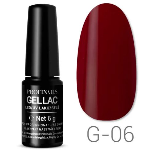 Profinails Gel Lac LED/UV lakkzselé 6 g No. G-06