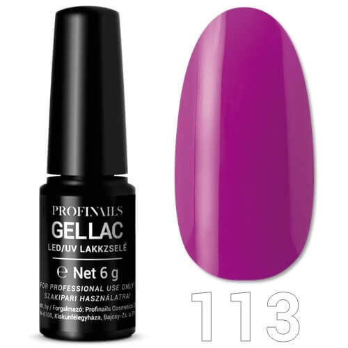 Profinails Gel Lac LED/UV lakkzselé 6 g No. 113 