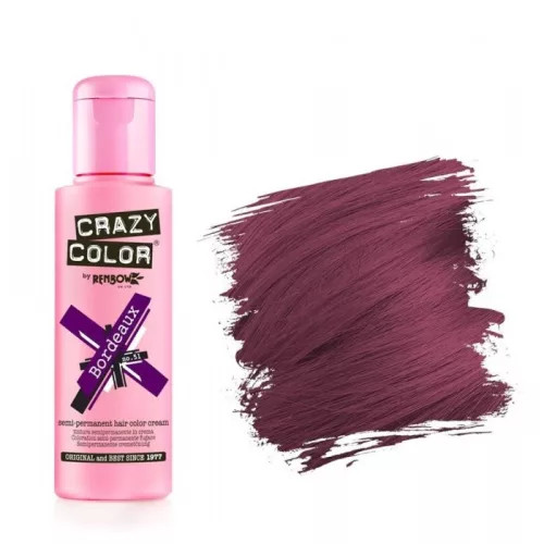 Crazy Color hajszínező krém 51 Bordeaux 100ml