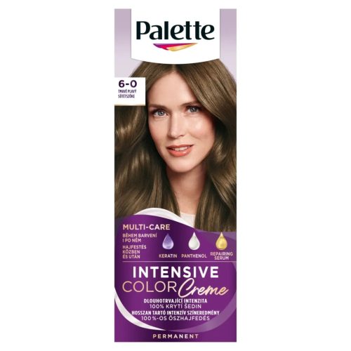 Palette Intensive Color Creme hajfesték 6-0 (N5) sötétszőke