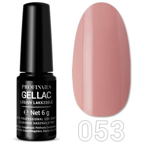 Profinails Gel Lac LED/UV lakkzselé 6 g No. 053