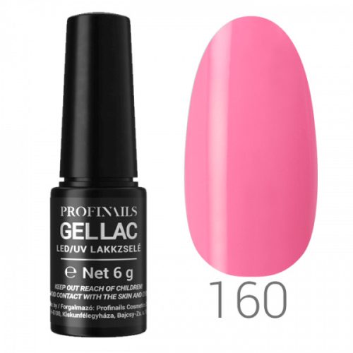 Profinails Gel Lac LED/UV lakkzselé 6 g No. 160