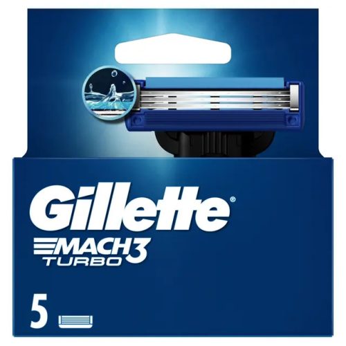 Gilette Mach3 turbo 5db-os borotvabetét