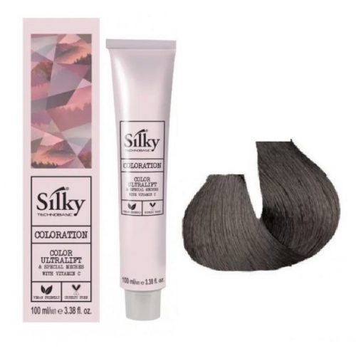 Silky hajfesték 5.1 hamvas világosbarna 100ml