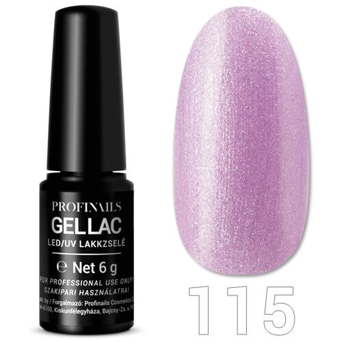 Profinails Gel Lac LED/UV lakkzselé 6 g No. 115