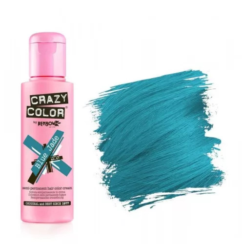 Crazy Color hajszínező krém 67 Blue Jade 100ml