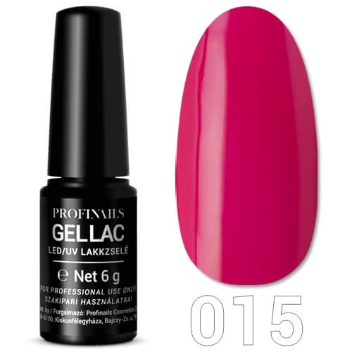 Profinails Gel Lac LED/UV lakkzselé 6 g No. 015