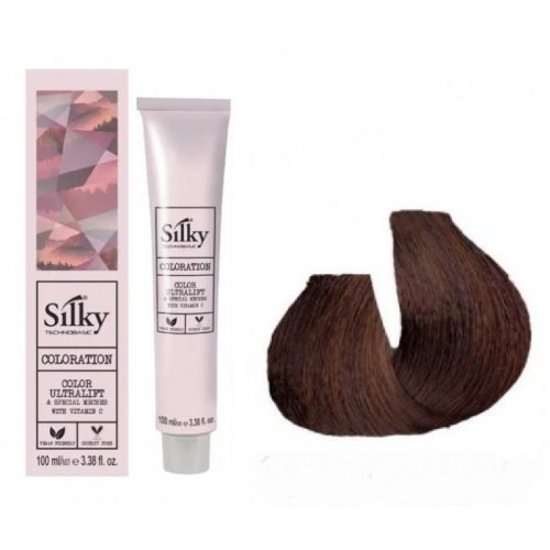 Silky hajfesték 5.4 rezes világosbarna  100ml