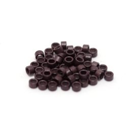 Mikrogyűrű Szilikonos 5mm Sötétbrna 100db