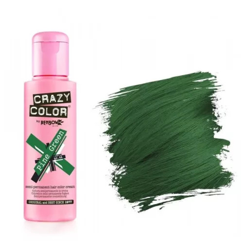 Crazy Color hajszínező krém 46 Pine Green 100ml