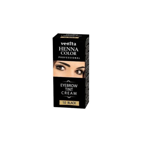 HENNA 1.0 FEKETE tartós szempilla és szemöldök krémfesték 15g