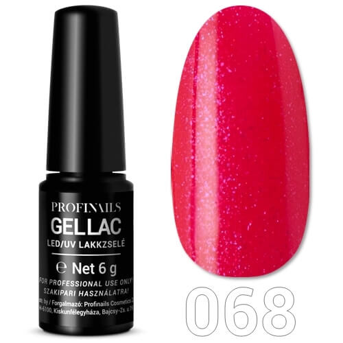 Profinails Gel Lac LED/UV lakkzselé 6 g No. 068