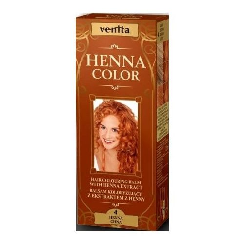 Venita Henna Color hajszinező 4 Henna vörös   75ml