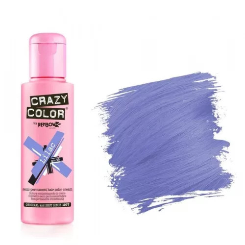 Crazy Color hajszínező krém 55 Lilac 100ml