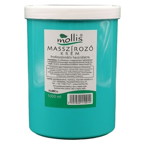 Mollis masszírozó krém 1000ml