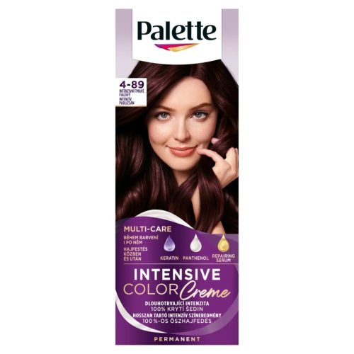 Palette Intensive Color Creme hajfesték 4-89 (RFE3) intenzív padlizsán