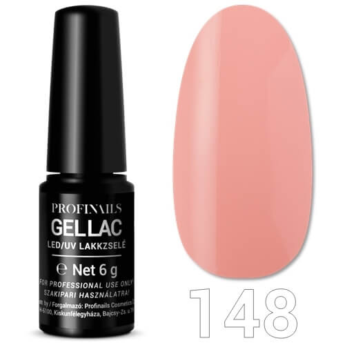 Profinails Gel Lac LED/UV lakkzselé 6 g No. 148