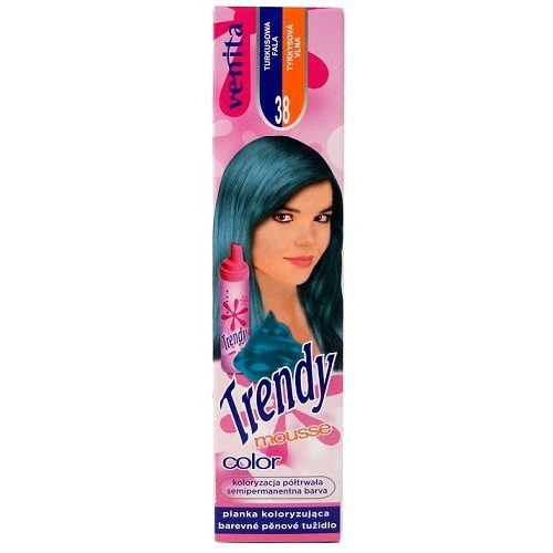 Trendy color hajszínezőhab 38 Türkiz hullám 75ml