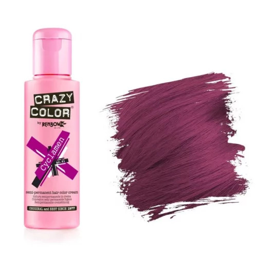 Crazy Color hajszínező krém 41 Cyclamen 100ml