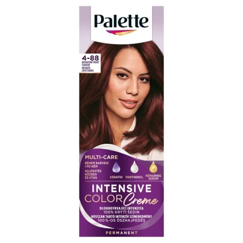 Palette Intensive Color Creme hajfesték 4-88 (RF3) intenzív sötétvörös