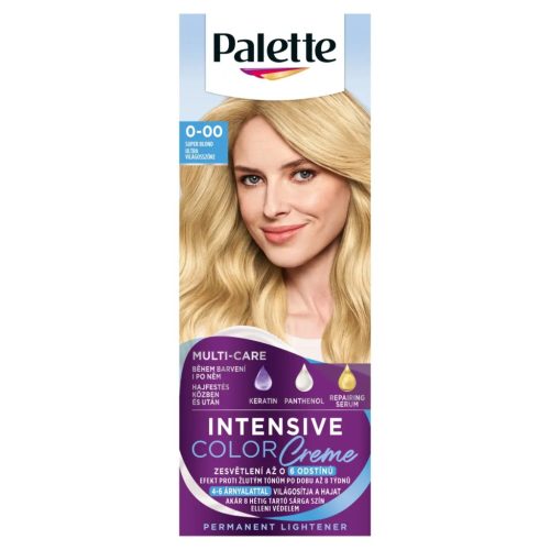 Palette Intensive Color Creme hajfesték 0-00 (E20) ultra világosszőke