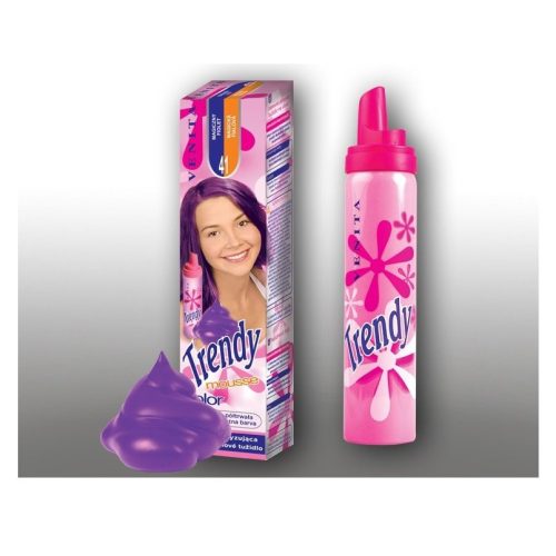 Trendy color hajszínezőhab 41 Mágikus lila 75ml