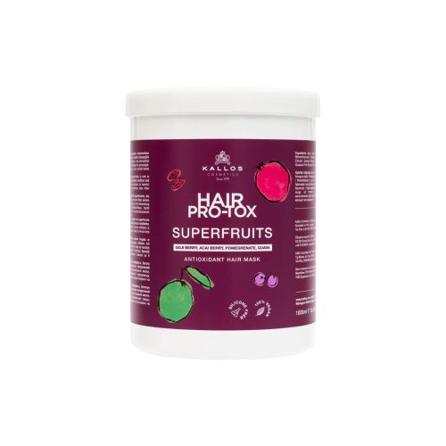 Kallos Hair Pro-Tox Superfruits hajpakolás 1000ml