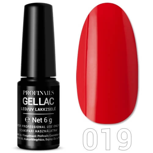 Profinails Gel Lac LED/UV lakkzselé 6 g No. 019