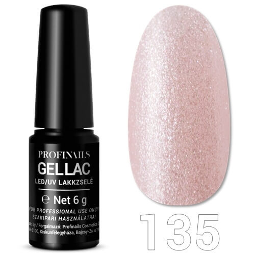 Profinails Gel Lac LED/UV lakkzselé 6 g No. 135