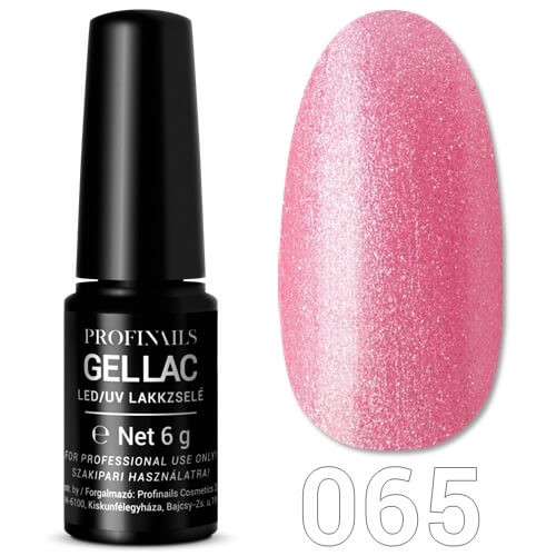 Profinails Gel Lac LED/UV lakkzselé 6 g No. 065