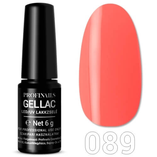 Profinails Gel Lac LED/UV lakkzselé 6 g No. 089