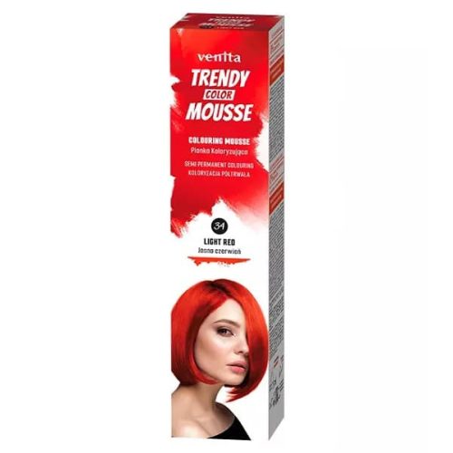 Trendy color hajszínezőhab 34 Élénk piros 75ml