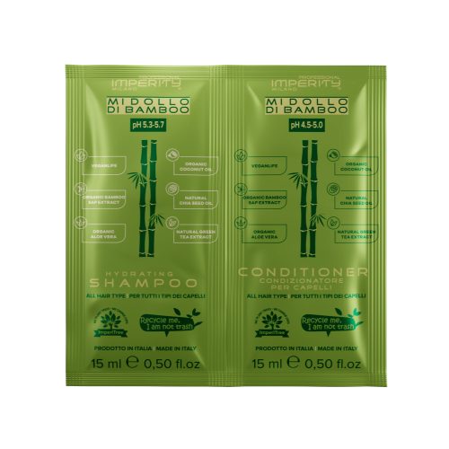 Midollo di Bamboo tasakos sampon és balzsam 2x15ml