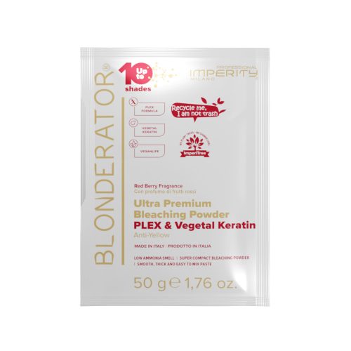 Blonderator ultra pérmium szőkítőpor Plex & Keratin tasakos 50gr