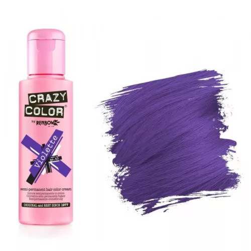 Crazy Color hajszínező krém 43 Violette 100ml