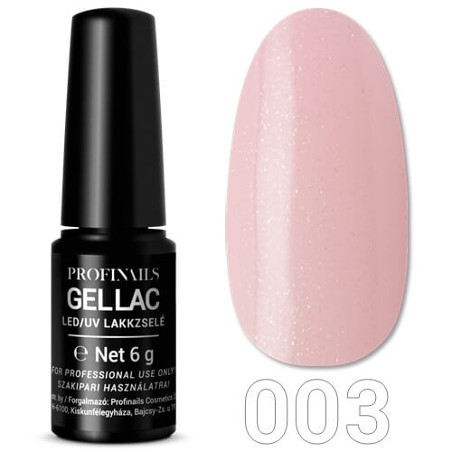 Profinails Gel Lac LED/UV lakkzselé 6 g No. 003 