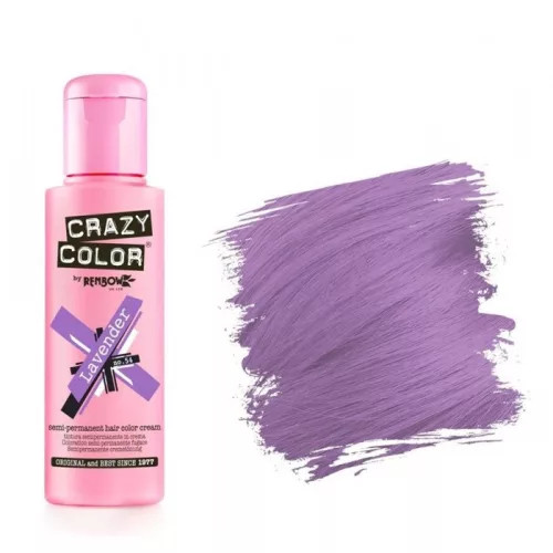 Crazy Color hajszínező krém 54 Levander 100ml