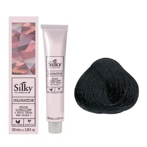 Silky hajfesték 2 nagyon sötét barna 100ml