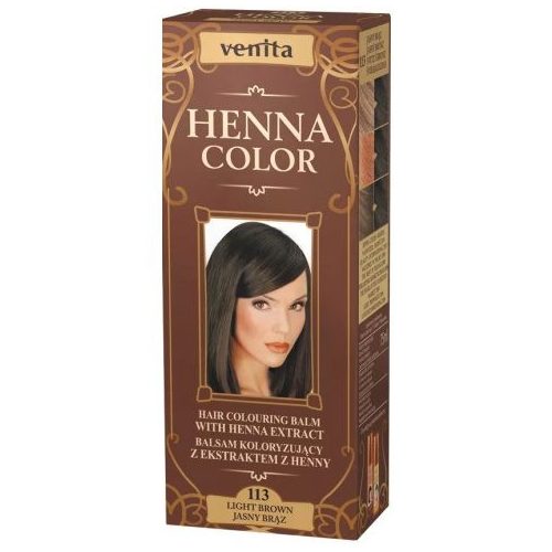 Venita Henna Color hajszinező 113 Világos barna 75ml