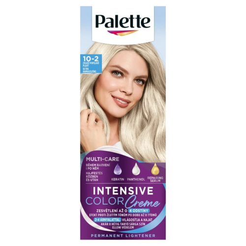 Palette Intensive Color Creme hajfesték 10-2 (A10) ultra hamvas szőke