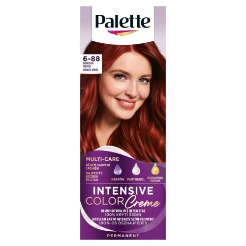 Palette Intensive Color Creme hajfesték 6-88 (RI5) intenzív vörös