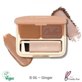   Oulac Brow & Eye Perfect Finishing Compact szemhéjfesték 3.2g No. B-06 Ginger