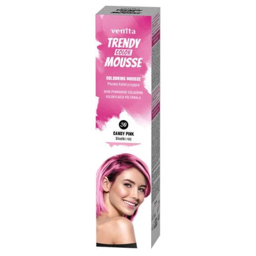 Trendy color hajszínezőhab 30 Édes pink 75ml